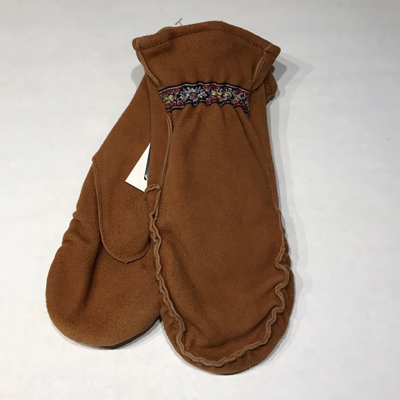 Deersuede moccasin mitten - Picture 1 of 2